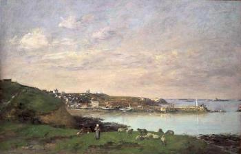尤金 佈丹 View at Saint-Quay-Portriaux 尤金 佈丹 View at Saint-Quay-Portriaux